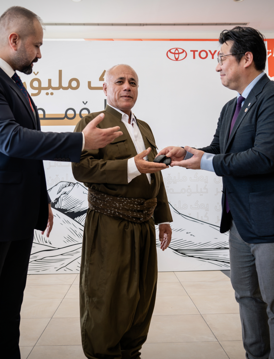 A Million Kilometers of Trust: Toyota Iraq Rewards a Remarkable Customer with a 2024 Corolla Hybrid